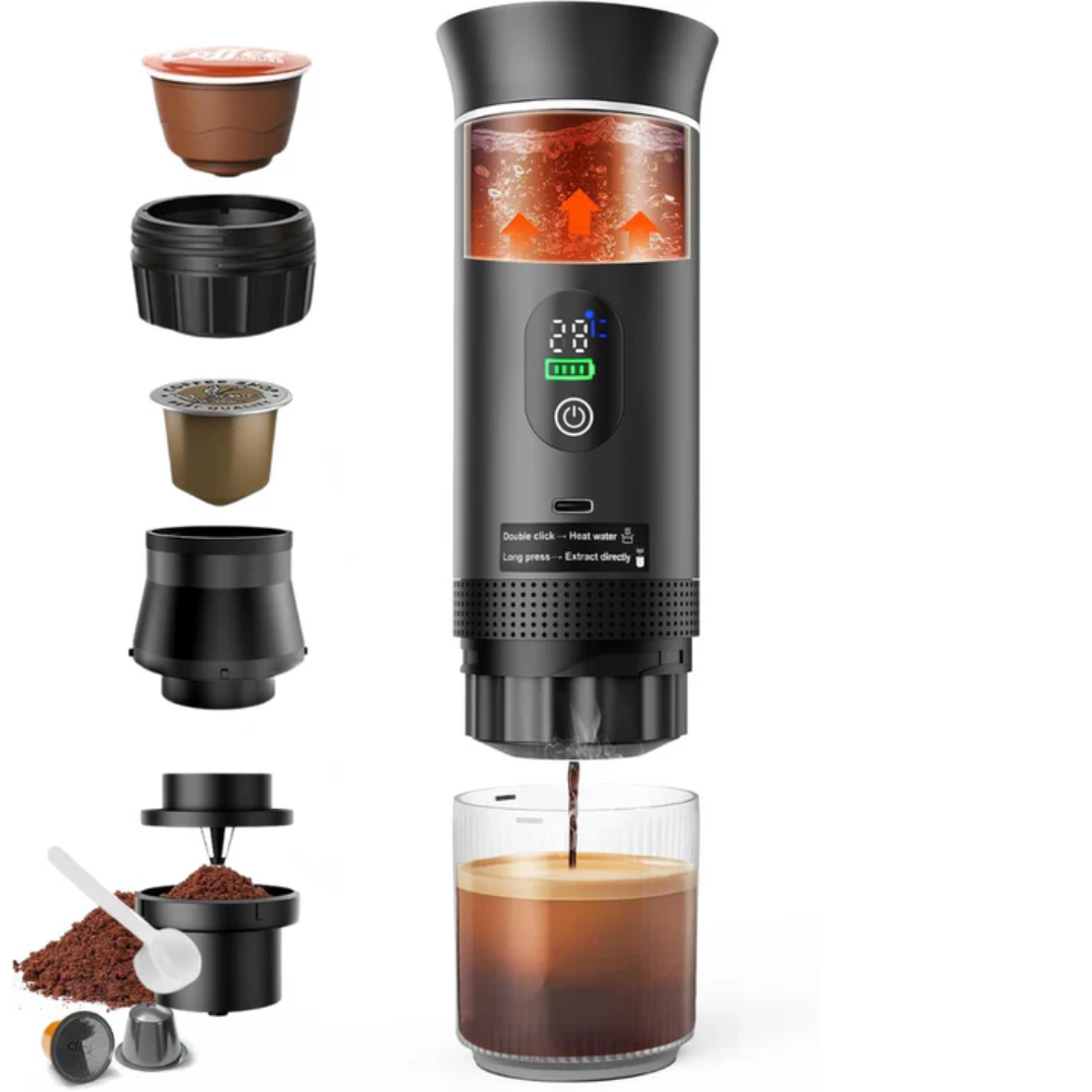 Cafetera Portátil Inteligente 3 en 1®