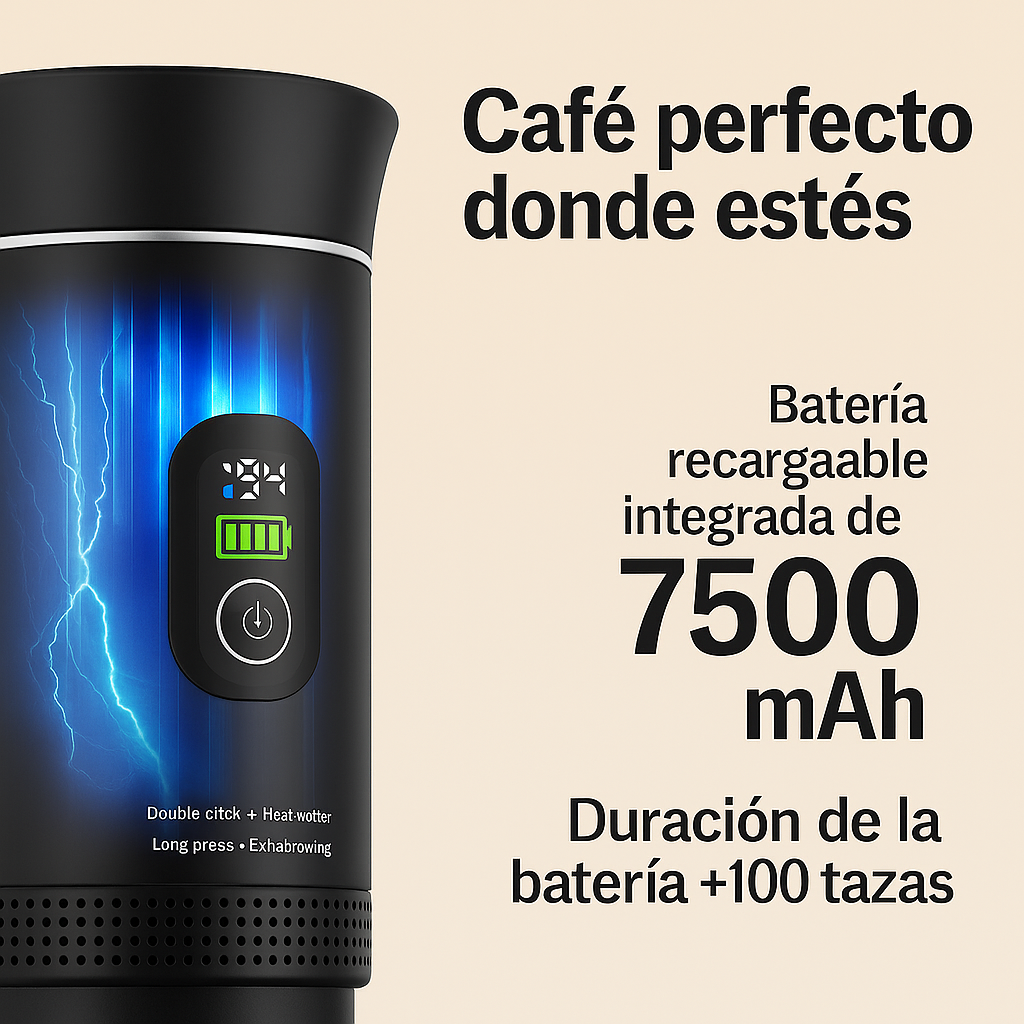Cafetera Portátil Inteligente 3 en 1®